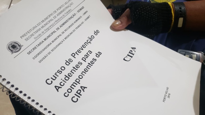 Servidores municipais da Saúde participam do curso de prevenção a acidentes no trabalho