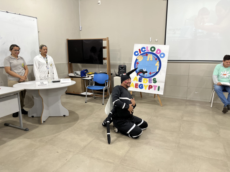 Projeto conscientiza alunos da rede municipal sobre os riscos da dengue
