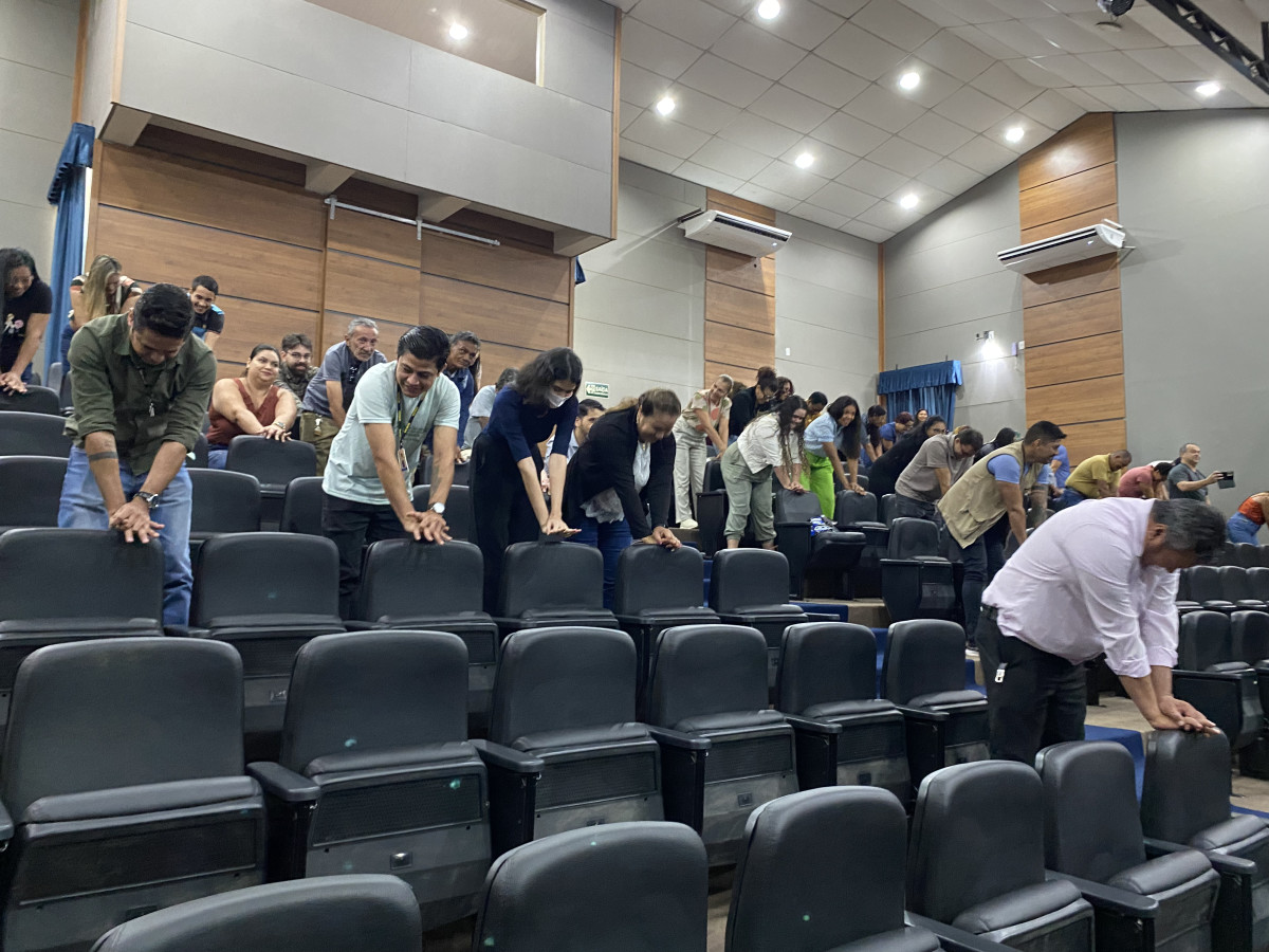 Servidores recebem treinamento em segurança e primeiros socorros
