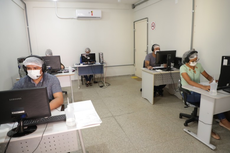 Serviço de Call Center Covid contabilizou cerca de 110 mil ligações