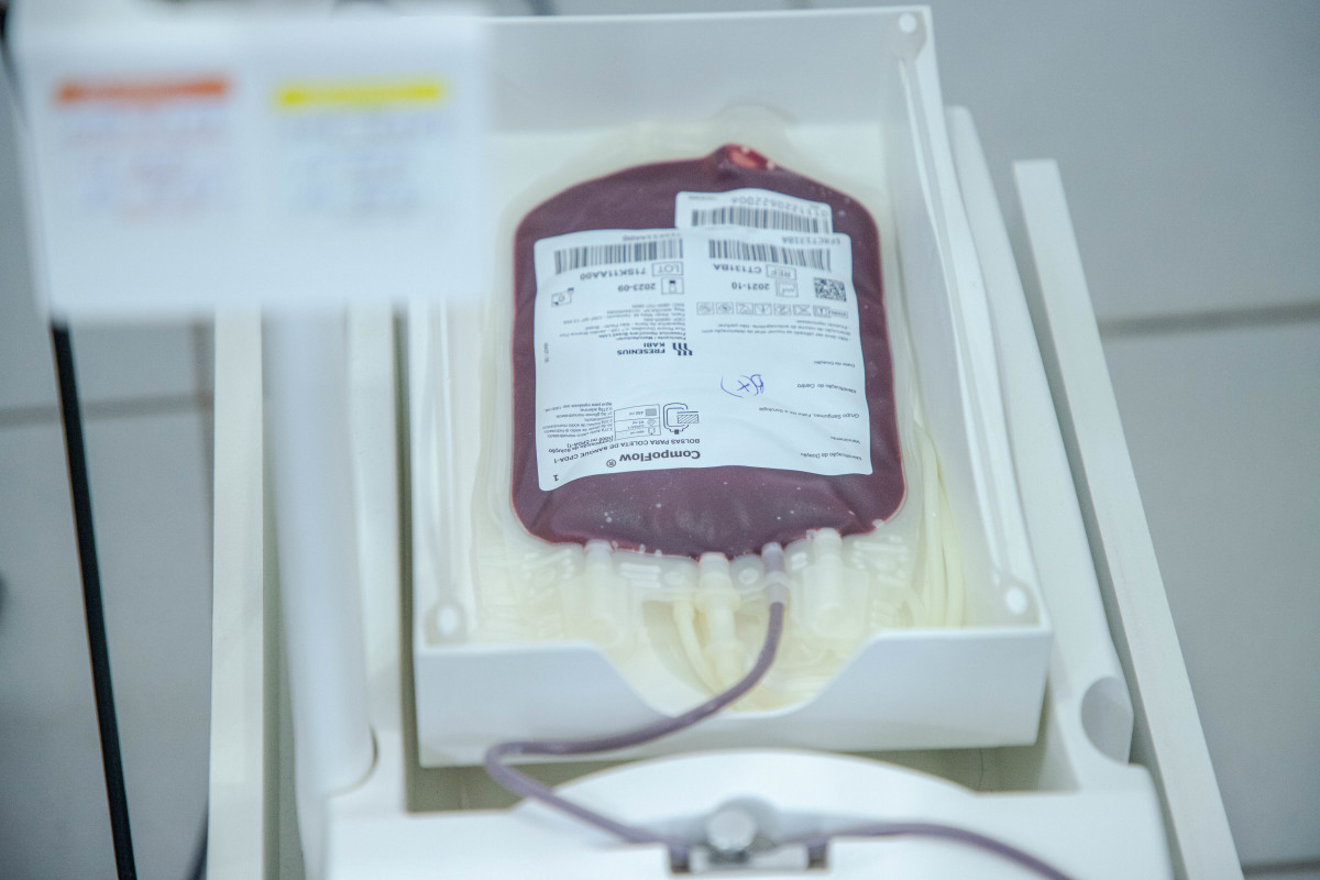 Uma única doação pode salvar até quatro vidas