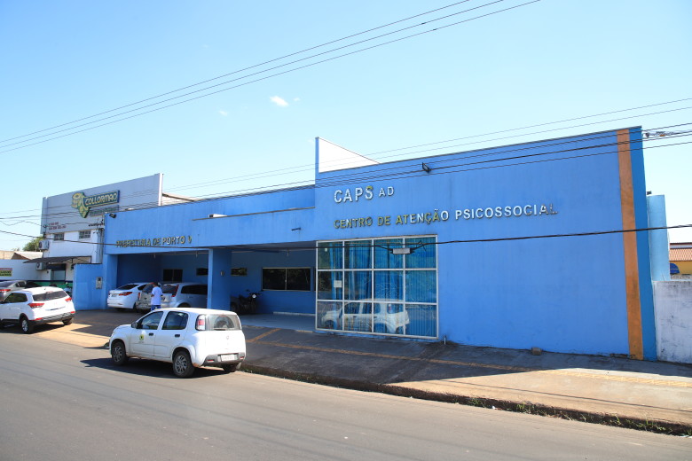 O Caps AD está localizado na avenida Guaporé, nº 3.929, bairro Flodoaldo Pontes Pinto