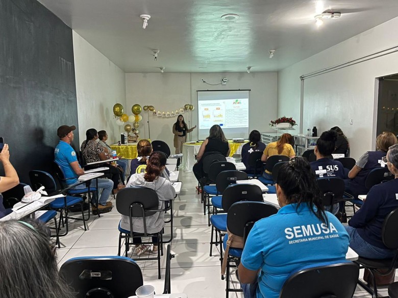 As capacitações abrangem servidores que atuam em diversos segmentos da saúde