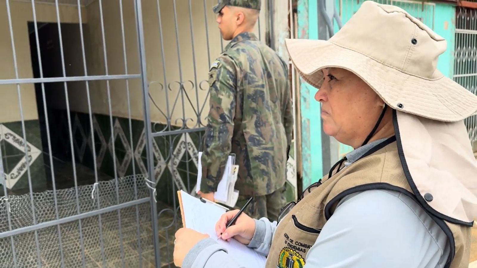 Visitas são feitas pelos Agentes, com reforço de soldados da Força Aérea Brasileira