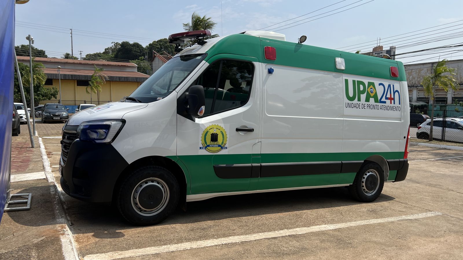 Ambulâncias irão ficar posicionadas em frente às UPAs para atender mais rápido 