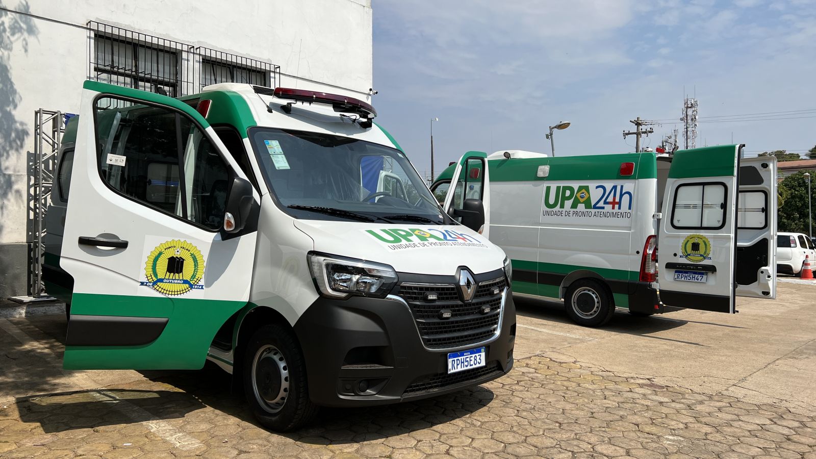 A saúde municipal conta com 36 ambulâncias distribuídas na capital e nos distritos