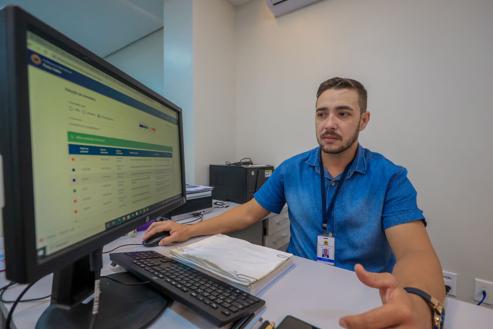 Sistema evita que o cidadão precise ir até um posto de saúde para saber informações sobre seu atendimento