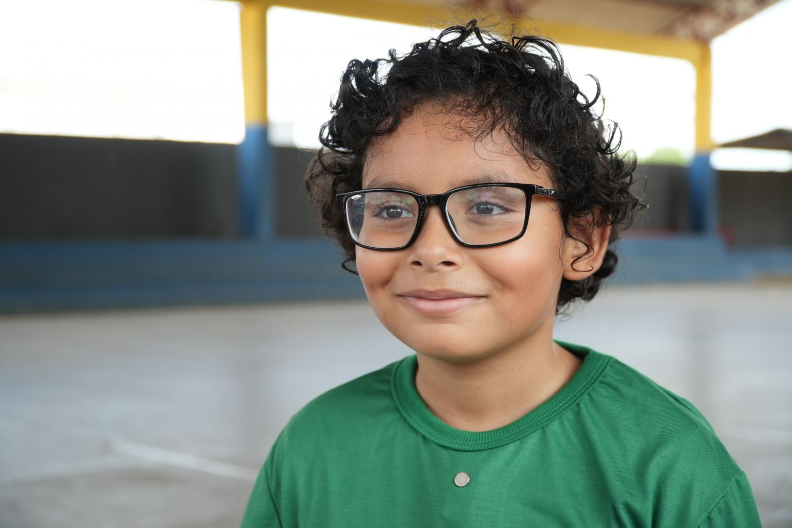 Apolo Lorenzo demonstrou toda a animação ao participar da atividade e não escondeu a felicidade com a surpresa