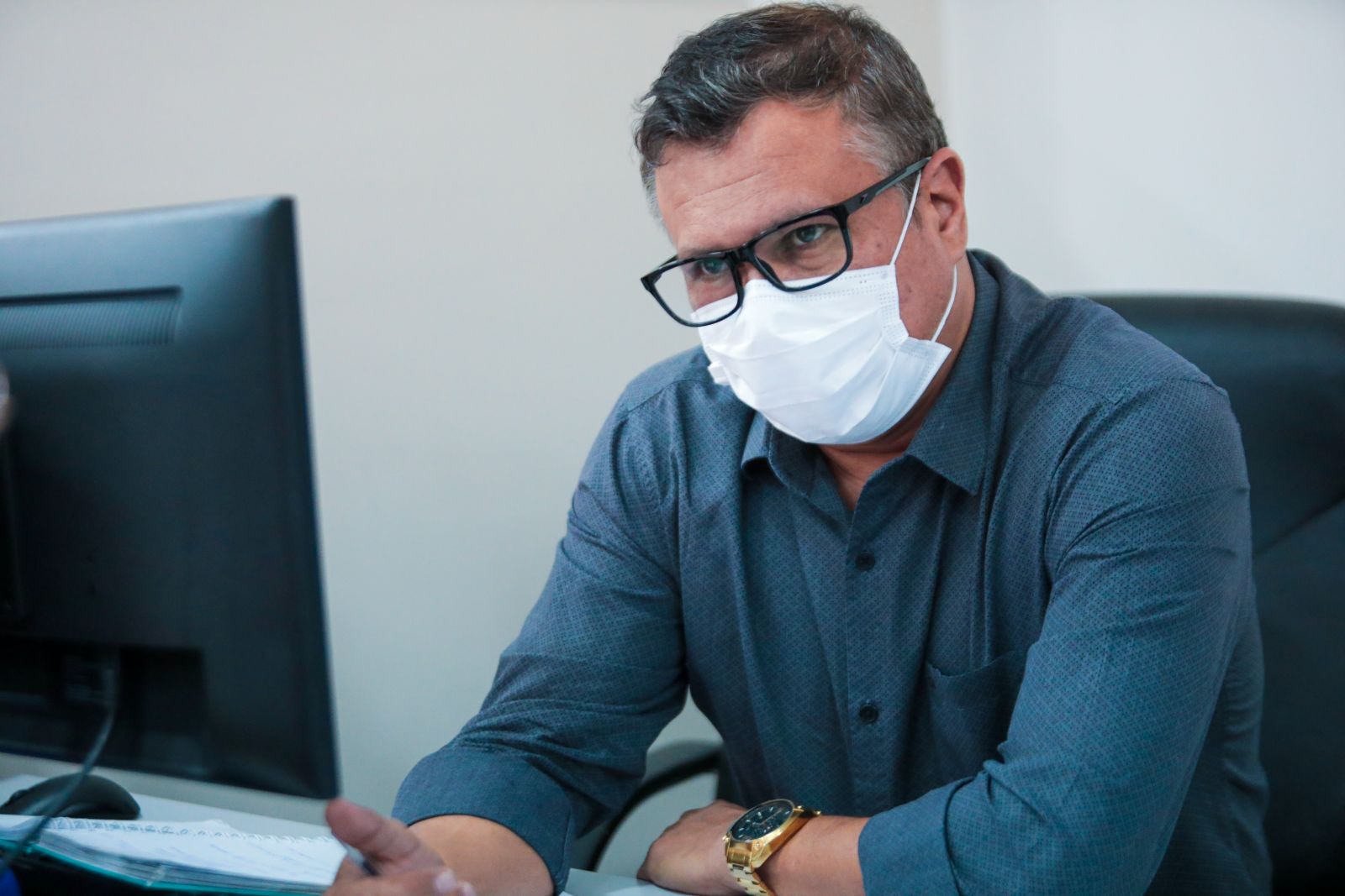 Ailton Furtado, gerente da Divisão de Vigilância, Licenciamento e Risco Sanitário