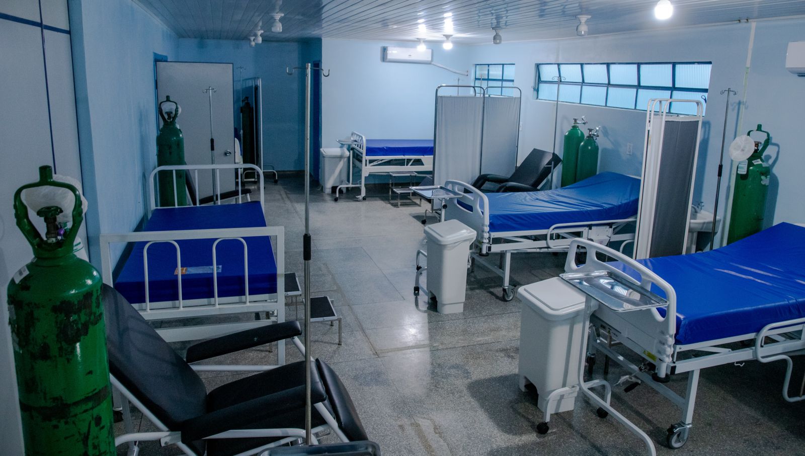 Foram realizados grandes investimentos em equipamentos para salvar vidas