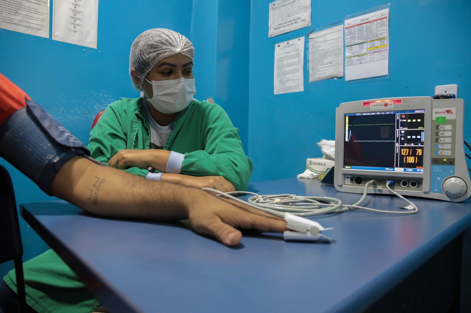 Os pacientes são atendidos conforme a classificação de risco