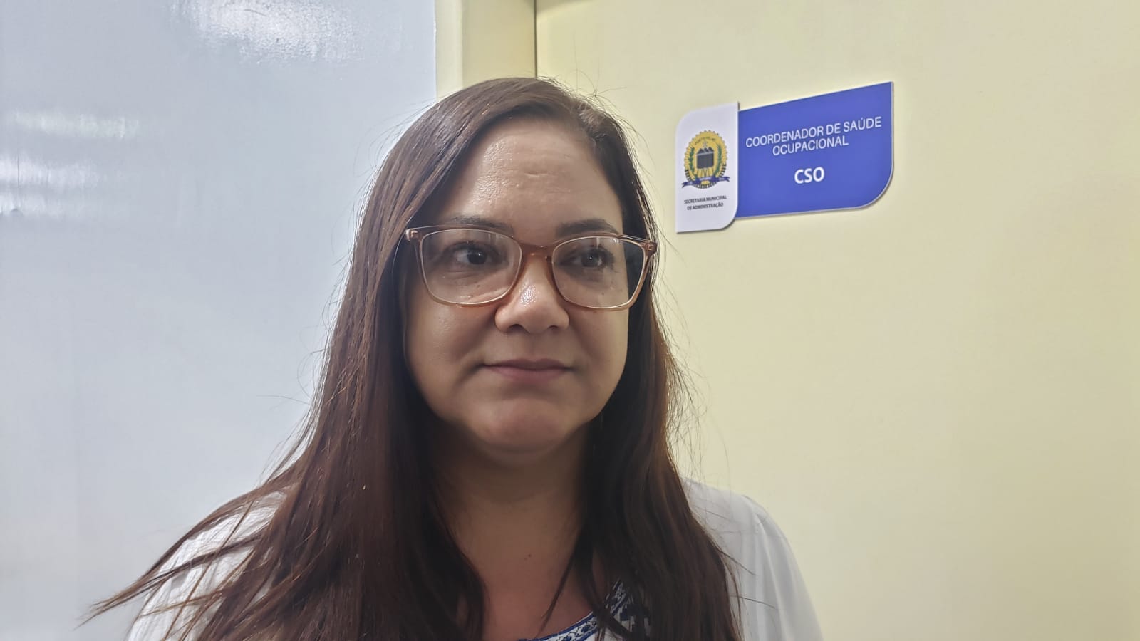 Evanice explica que os representantes serão olheiros dentro das unidade de saúde