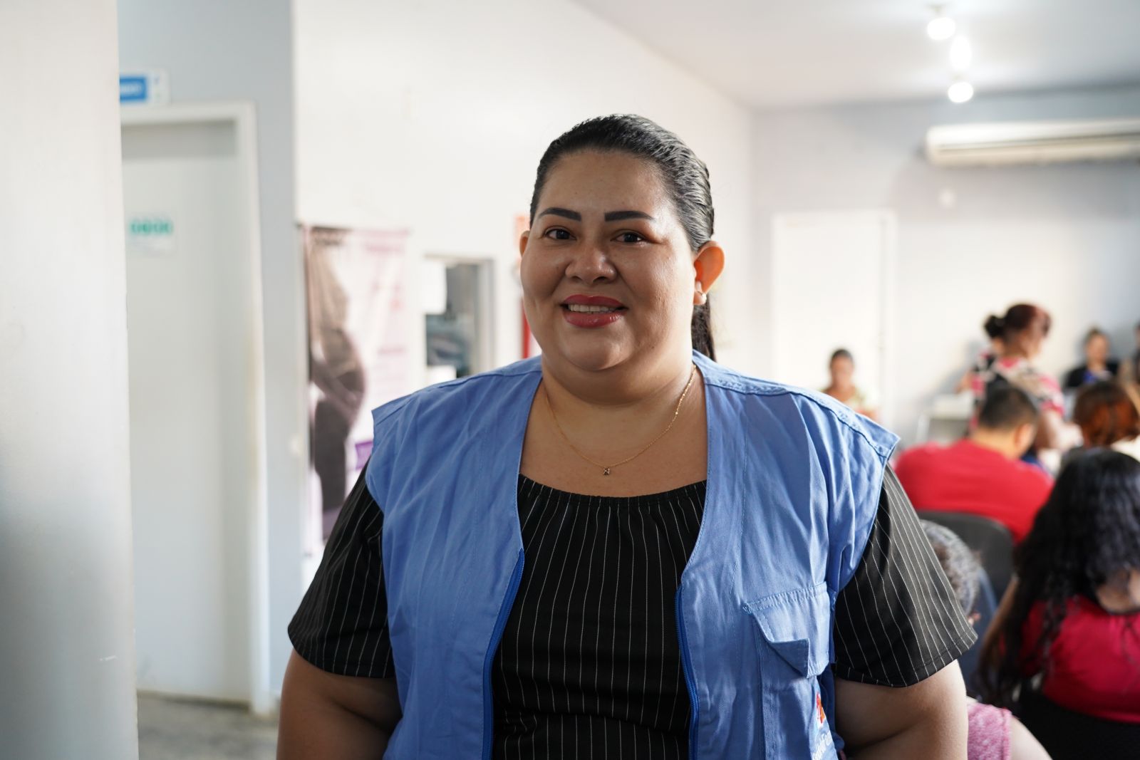 Ledaiane Martins, gerente da UBS Maurício Bustani, relatou que a unidade registrou grande procura na unidade