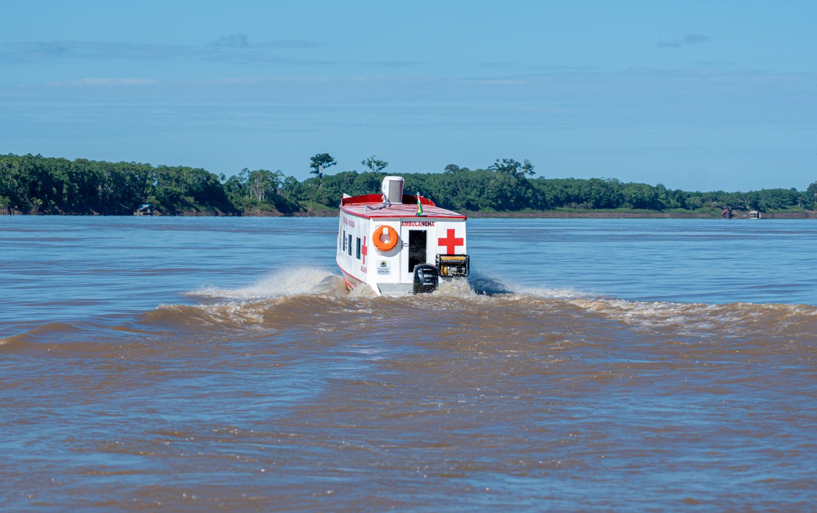 Ambulancha vai garantir mais agilidade nos atendimentos 