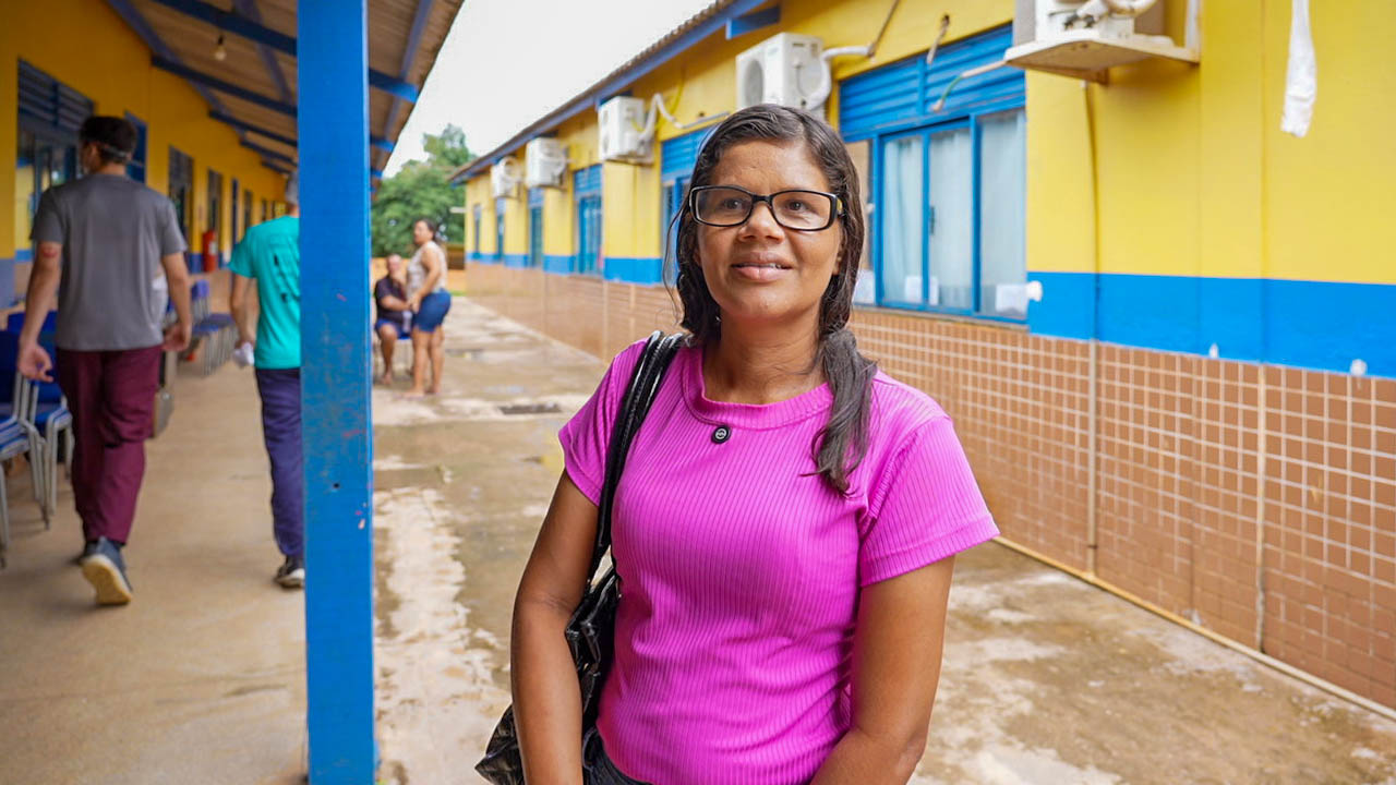 Moradora do distrito há mais de 20 anos, Silvani diz que nunca viu uma ação tão grandiosa na localidade
