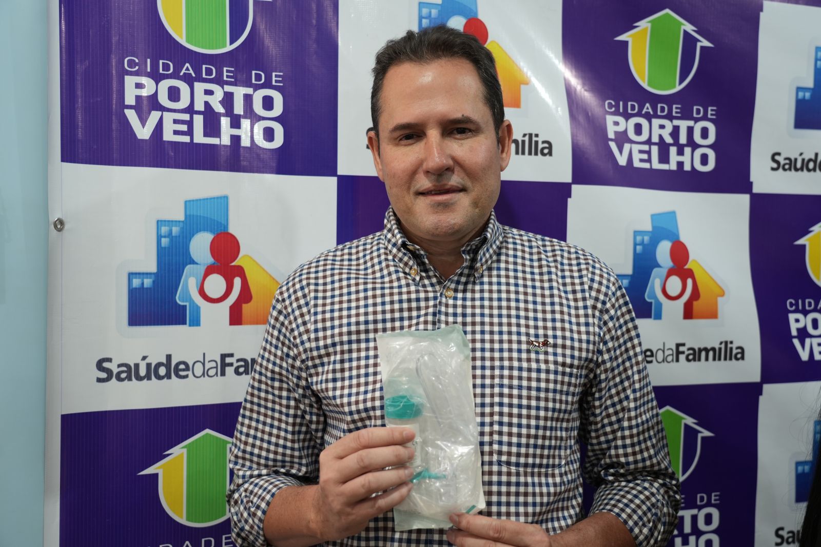 Fábio Luiz diz que a entrega do material é um marco no atendimento preventivo