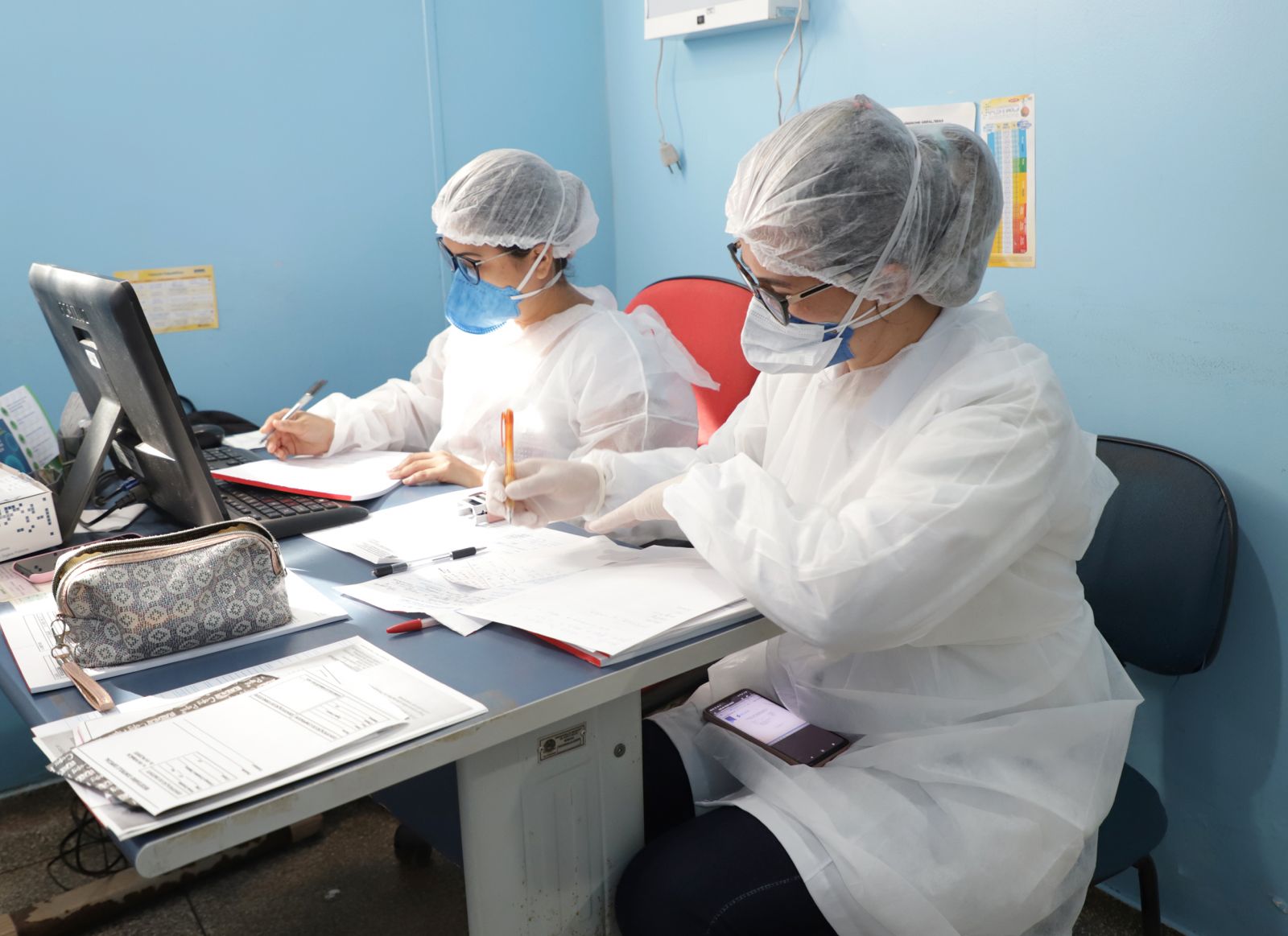 Pacientes com suspeita da doença são atendidos pela equipe do SUS