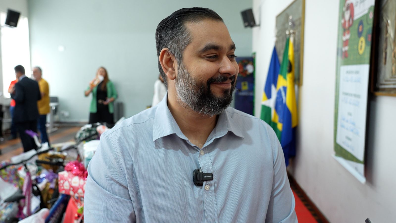 Para Giordani Lima, os voluntários desempenham um papel fundamental no funcionamento das unidades escolares