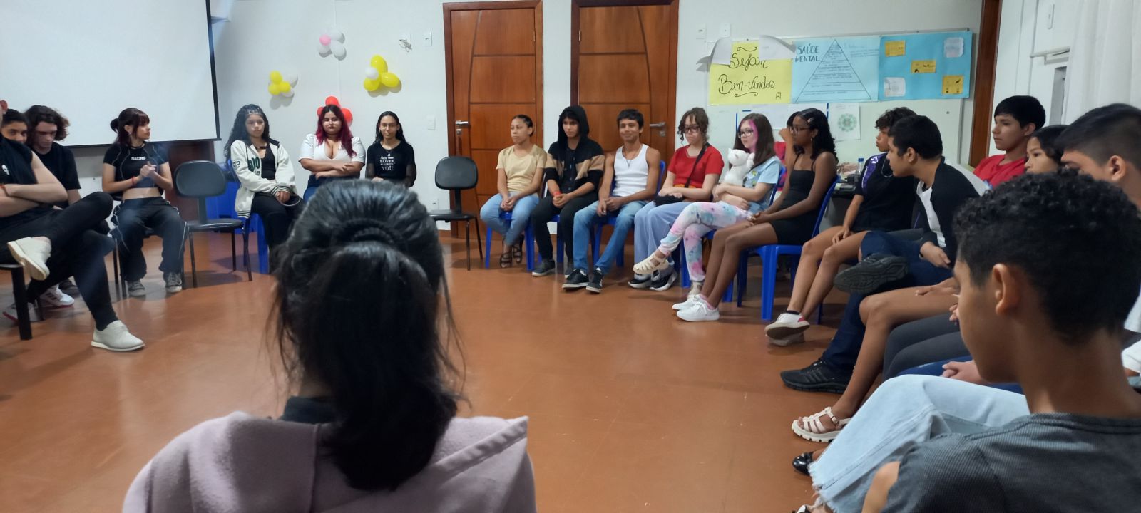 A psicoterapia em grupo também é realizada com os pais e responsáveis
