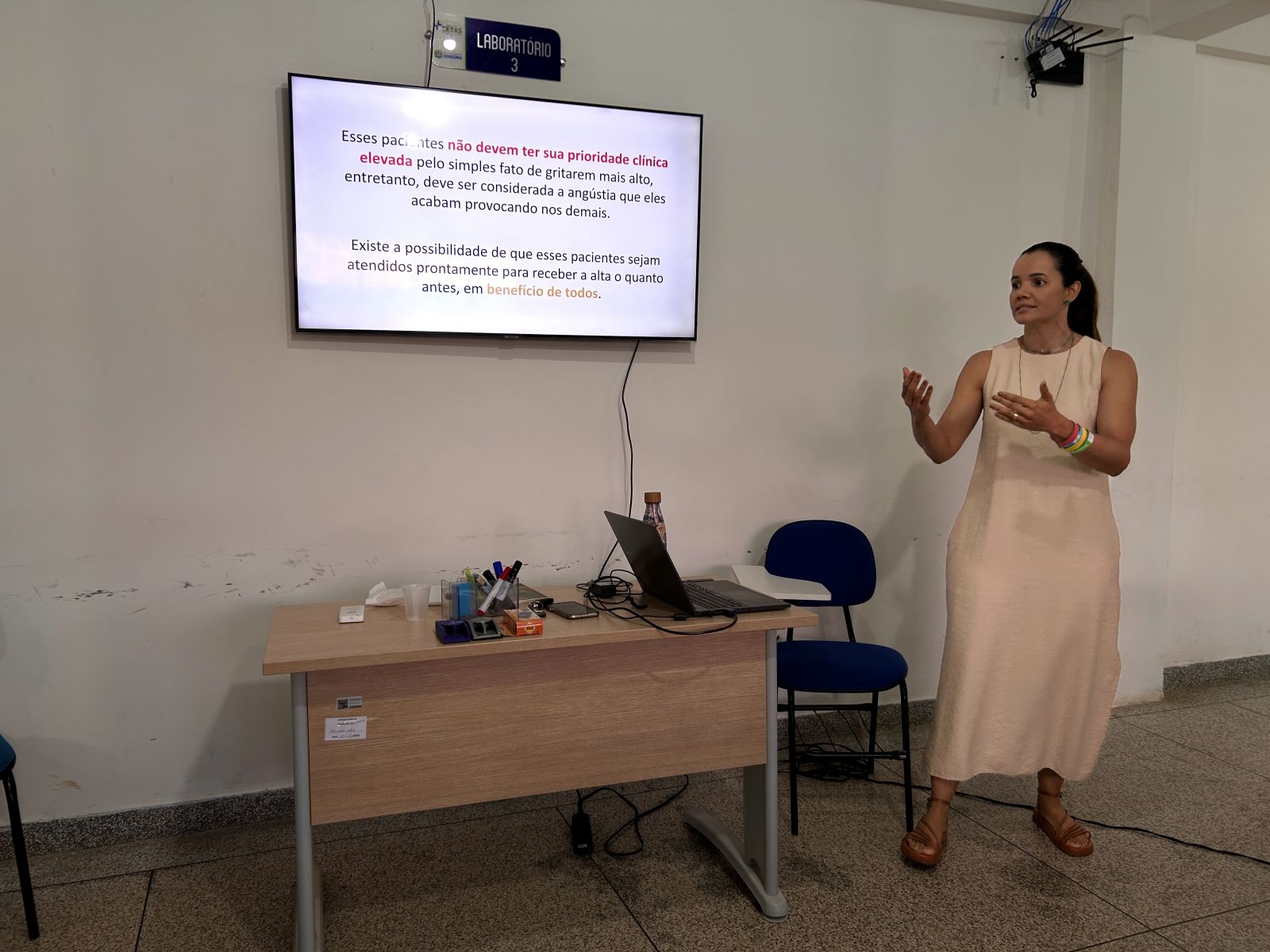 Capacitação fortalece atendimento nas UPAs da capital.