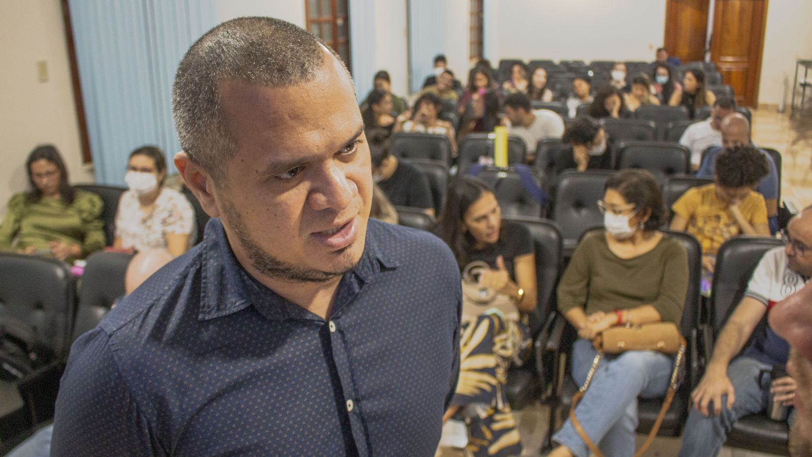 Enfermeiro Marcuce Antônio Miranda é responsável pelo Eixo de Ensino e Pesquisa do DGEP