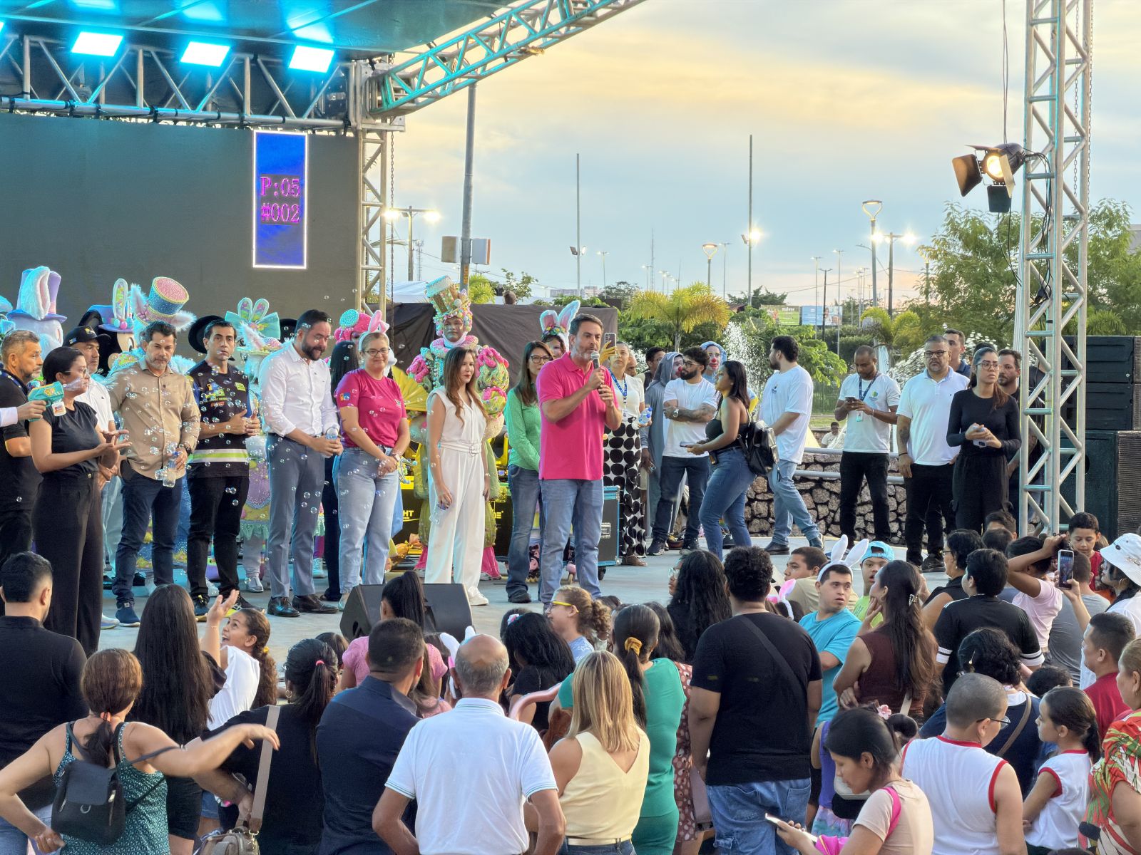 Léo Moraes também acompanhou a programação e destacou o impacto da iniciativa