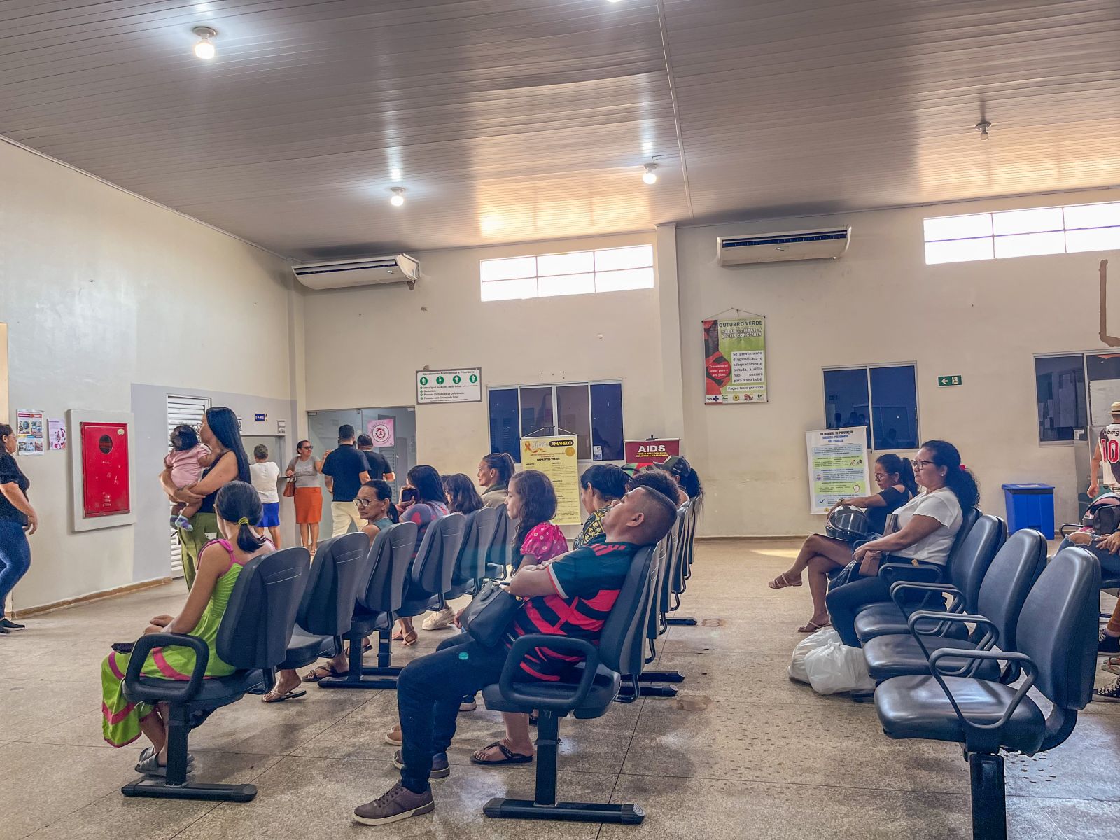 Climatização é para melhor receber a população que busca atendimento no local