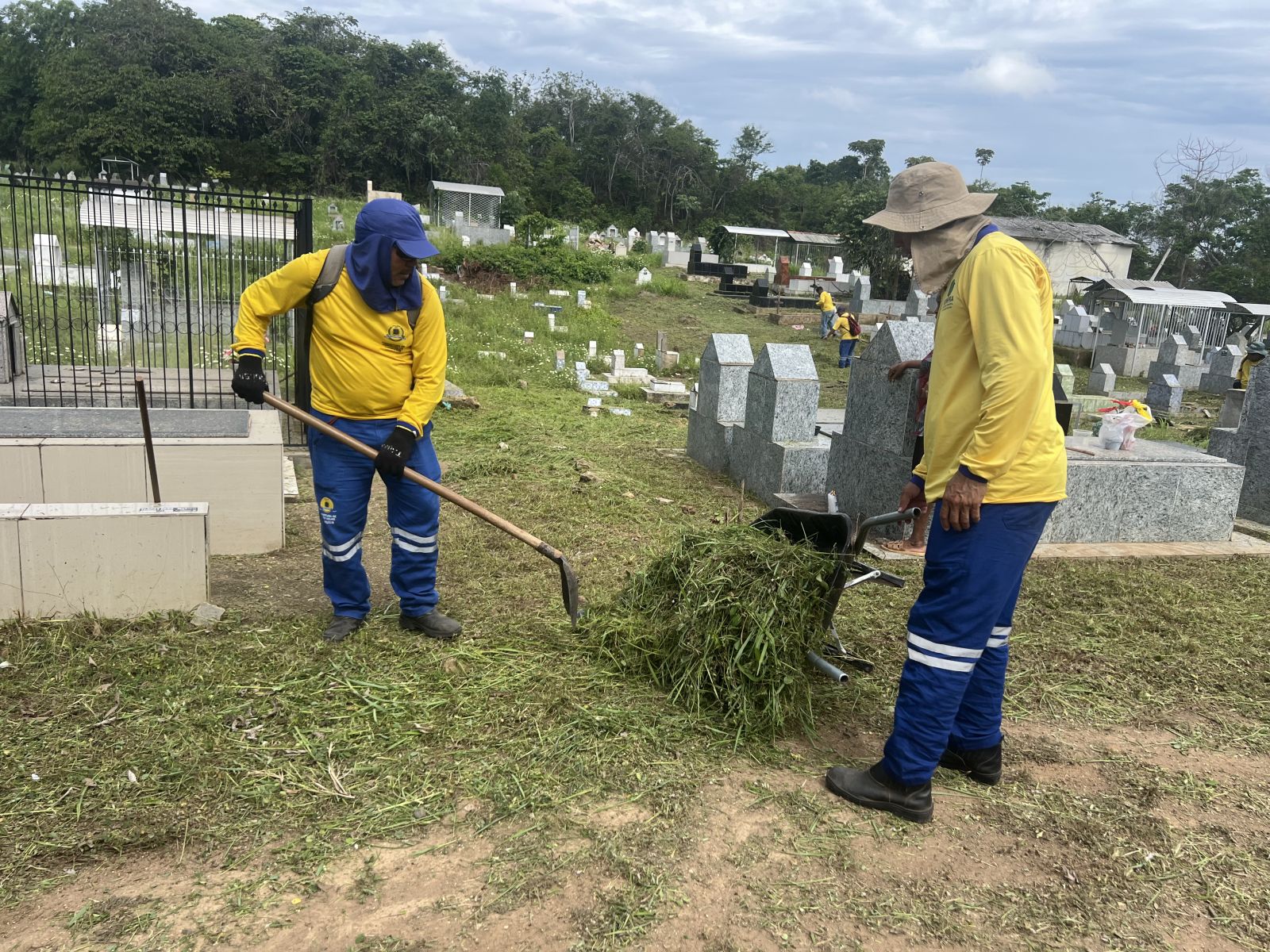 Serviço é realizado por cerca de 150 trabalhadores