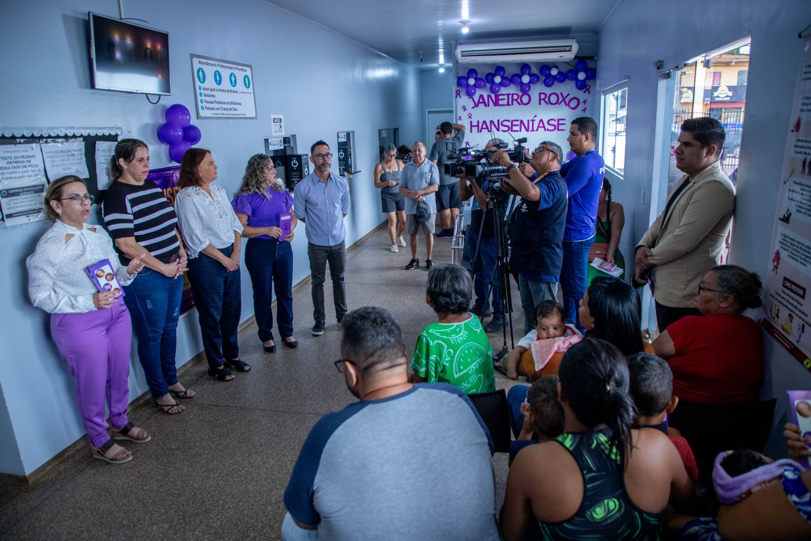 O nosso objetivo é zerar o número de casos de hanseníase na sociedade destacou a secretária da Semusa, Eliana Pasini