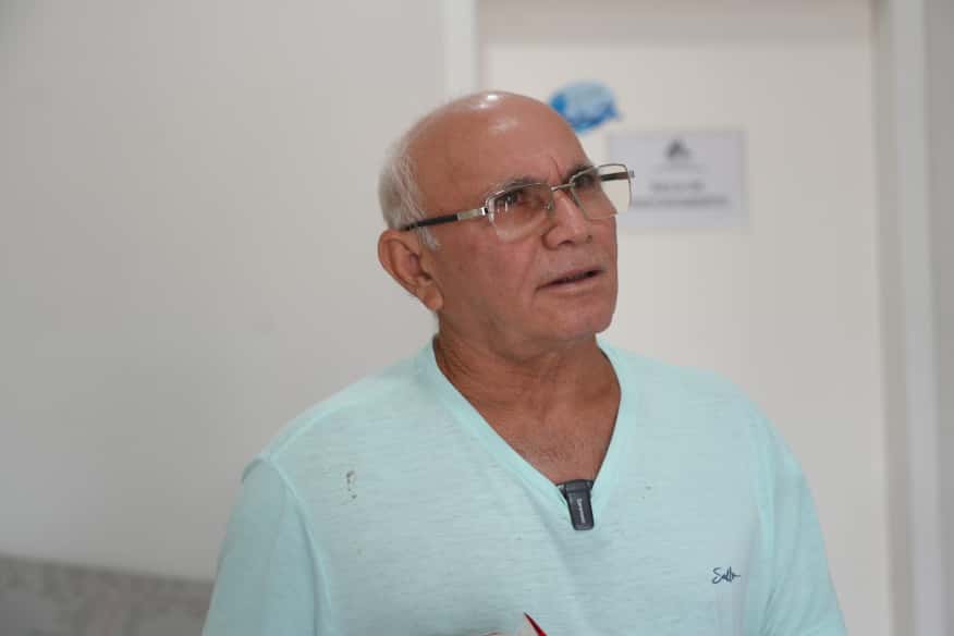 Eu fiz questão de vir, já me vacinei contra gripe, foi tudo beleza, disse José Nilton