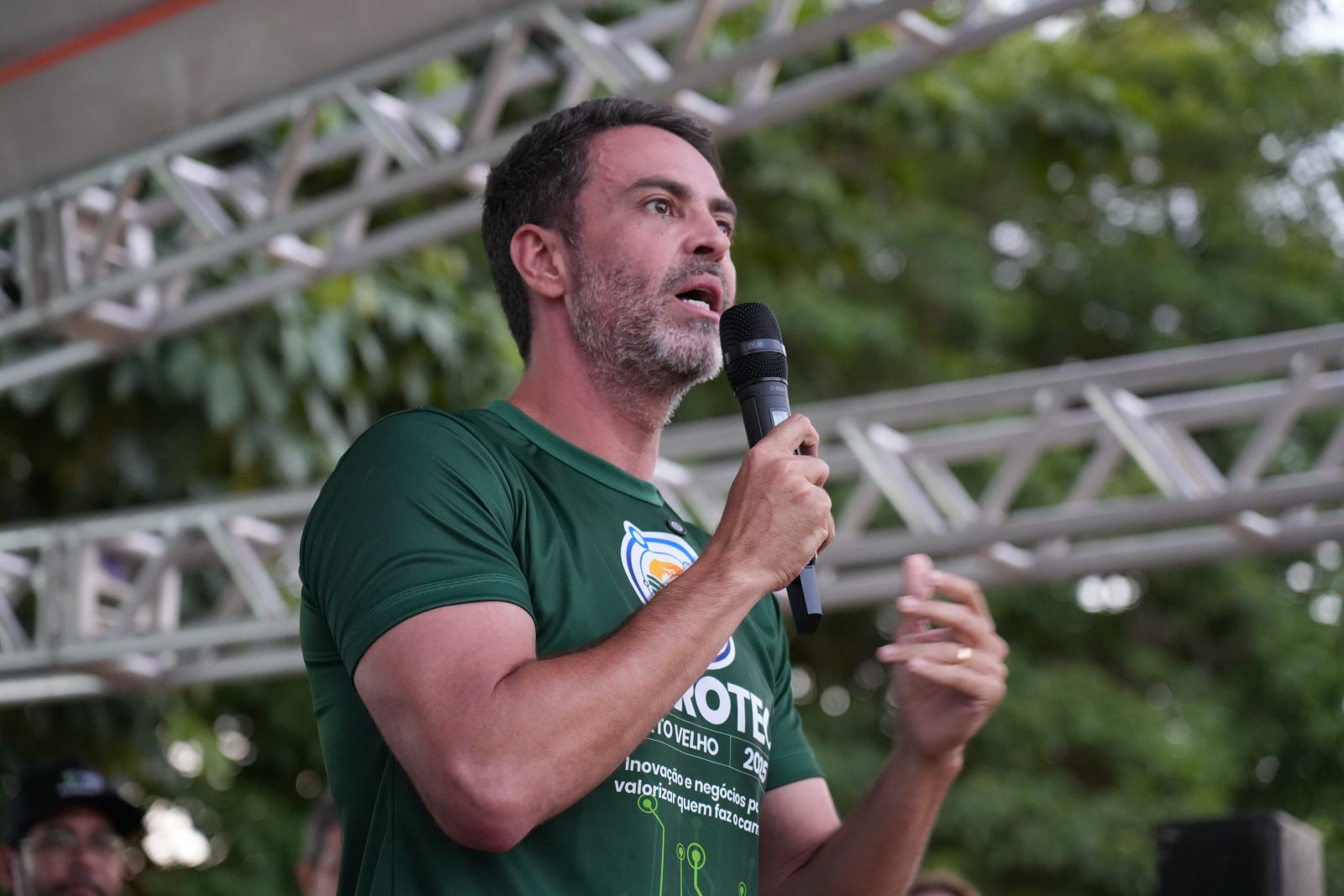 Léo Moraes destacou que a obra representa um passo importante para a organização logística da capital