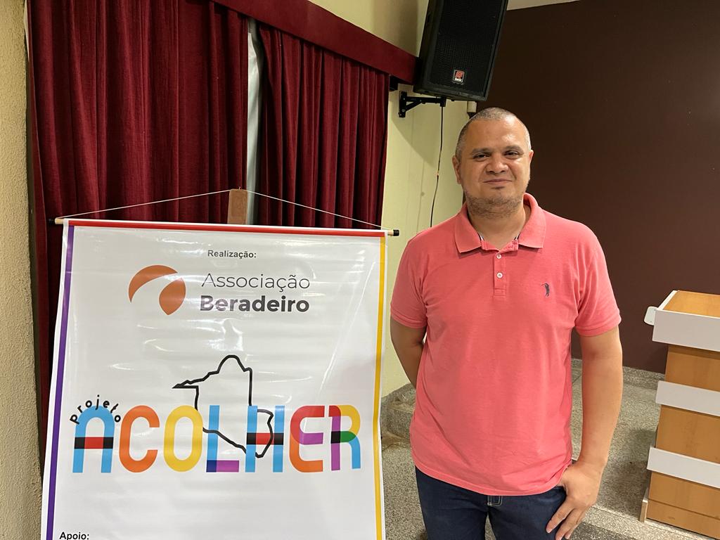Marcuce Antônio Miranda explica que o projeto é desenvolvido em parceria com a Associação Beradeiro