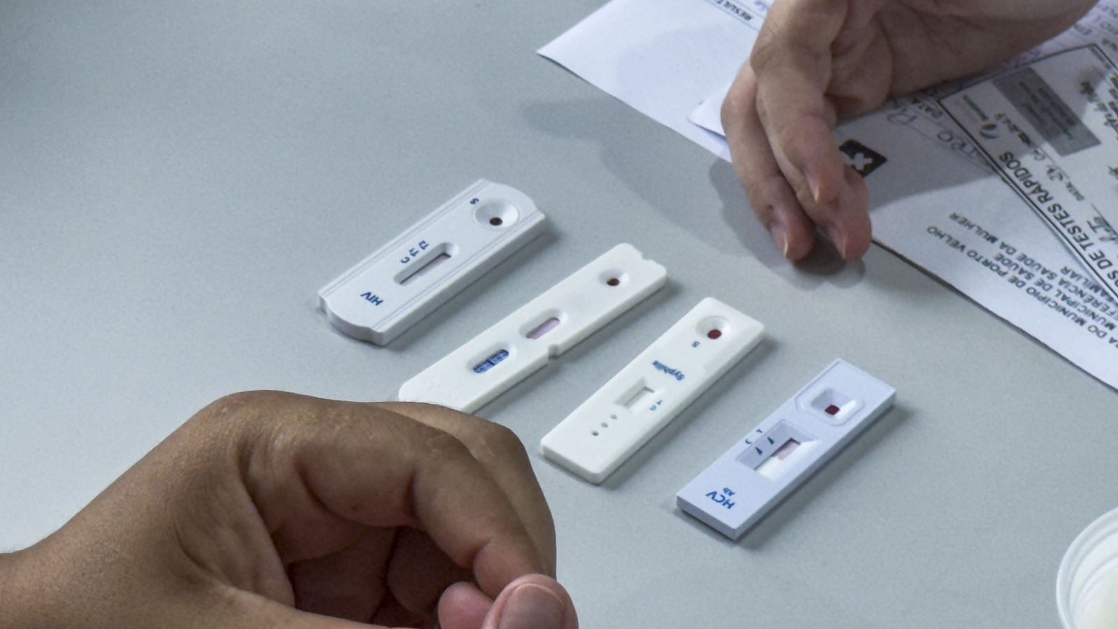 A ação contou com a oferta de testes rápidos de ISTs