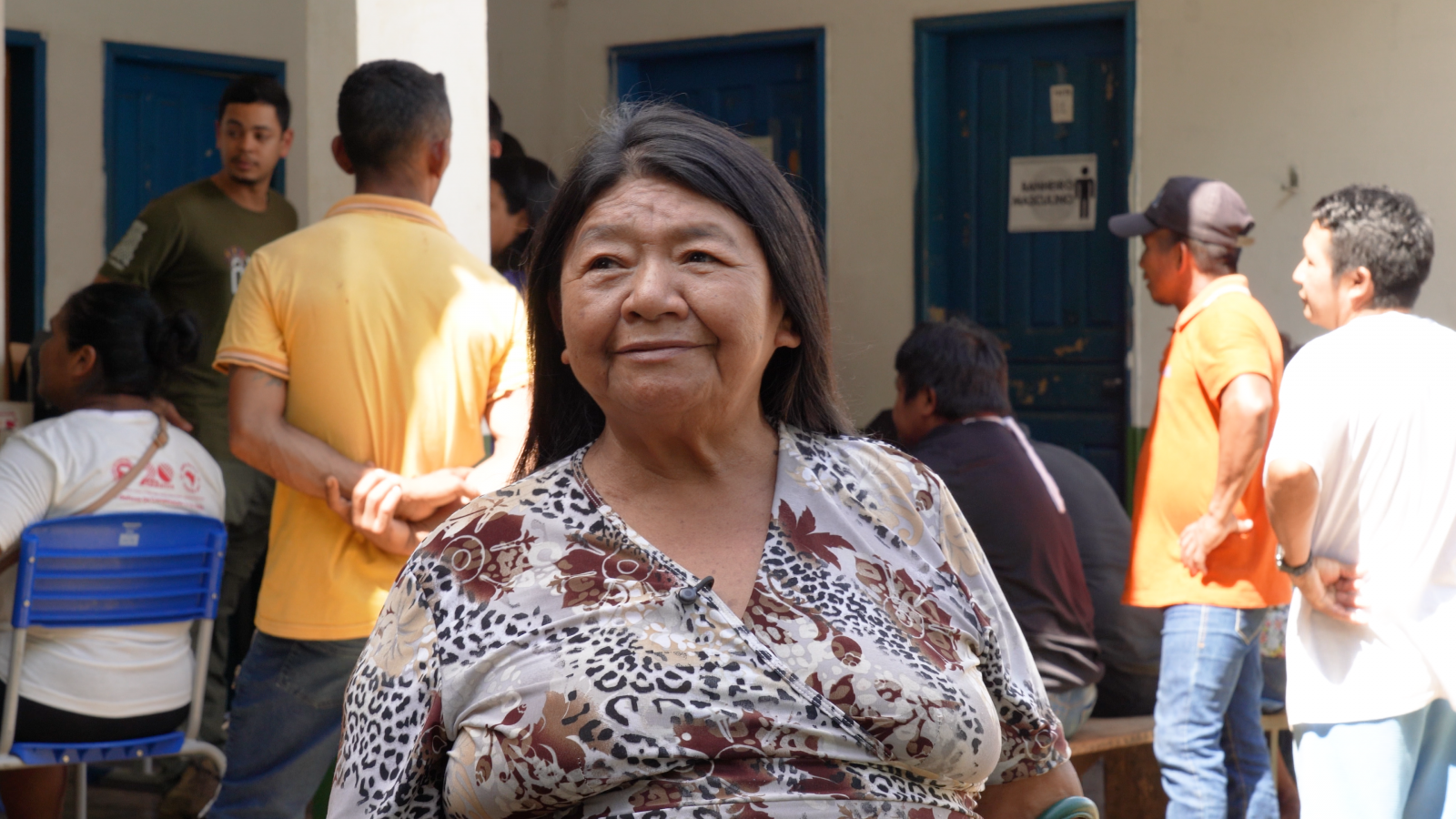 Cacica Maria Rosa Karitiana, da Comunidade Bom Samaritano