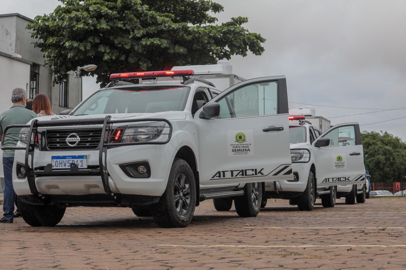 A rede municipal de saúde conta com caminhonetes adaptadas