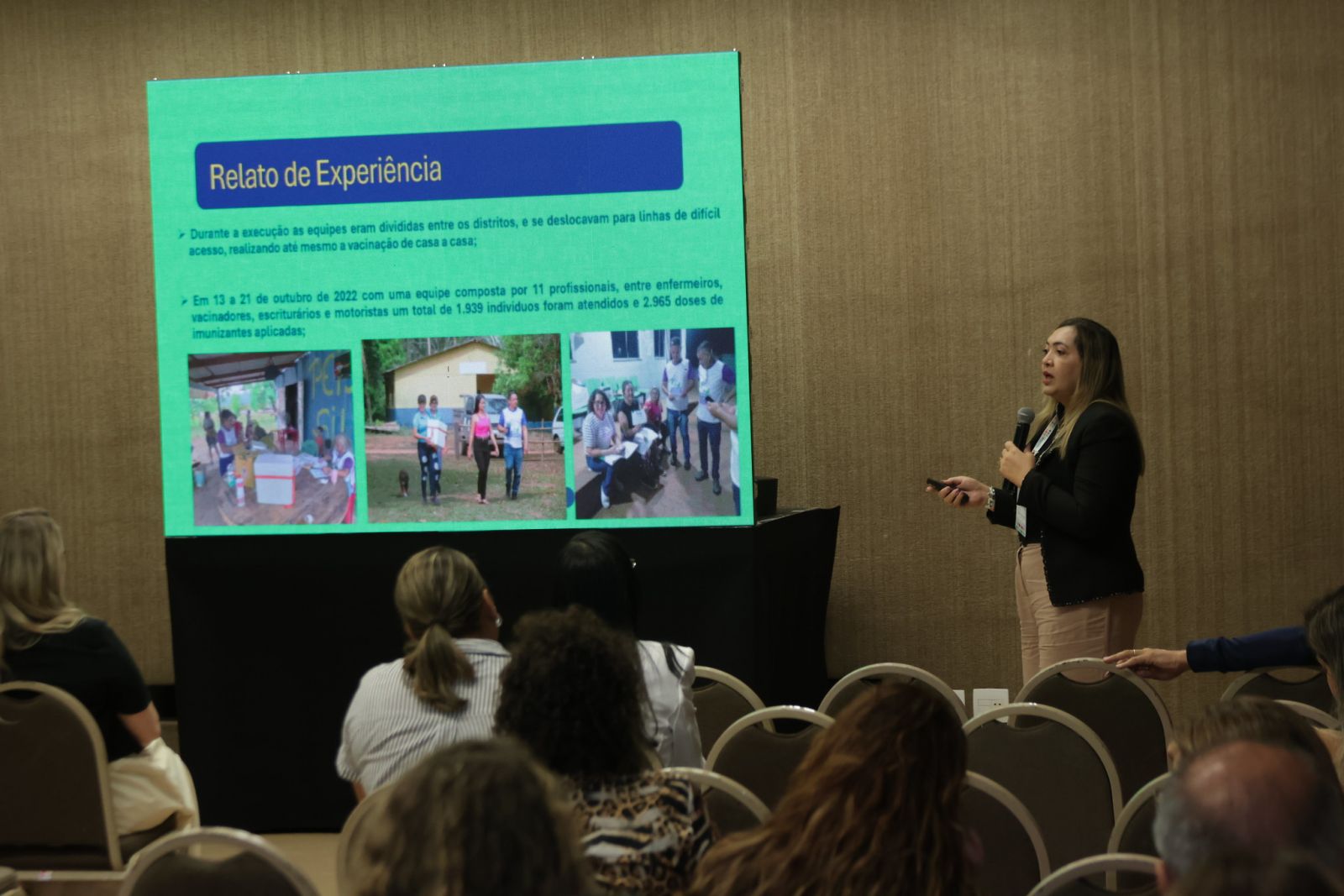 Participaram da mostra mais de 300 experiências de imunização desenvolvidas em todo o país