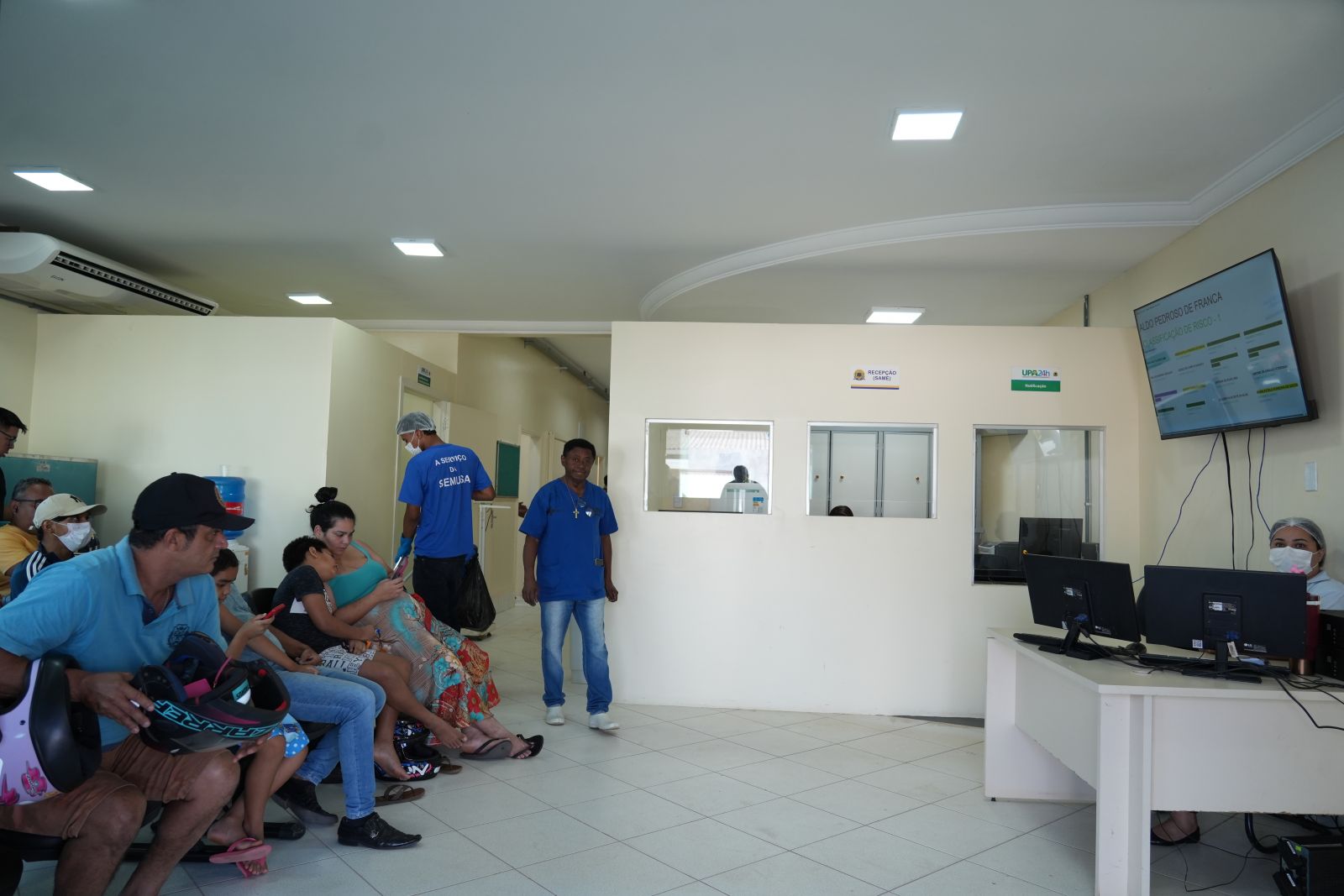 Unidade provisória está em pleno funcionamento