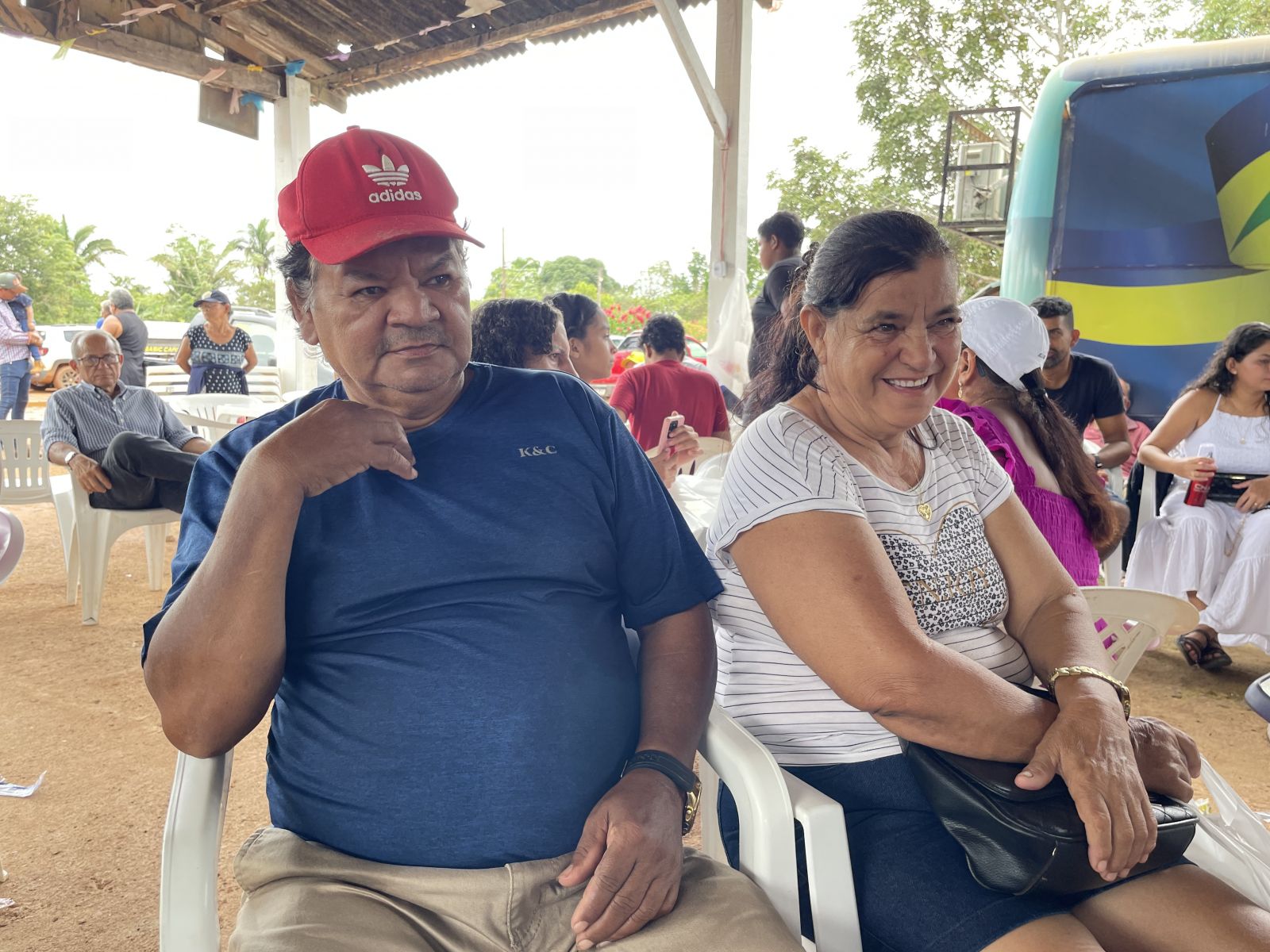 Rosemilton também mora na região e aproveitou para se consultar