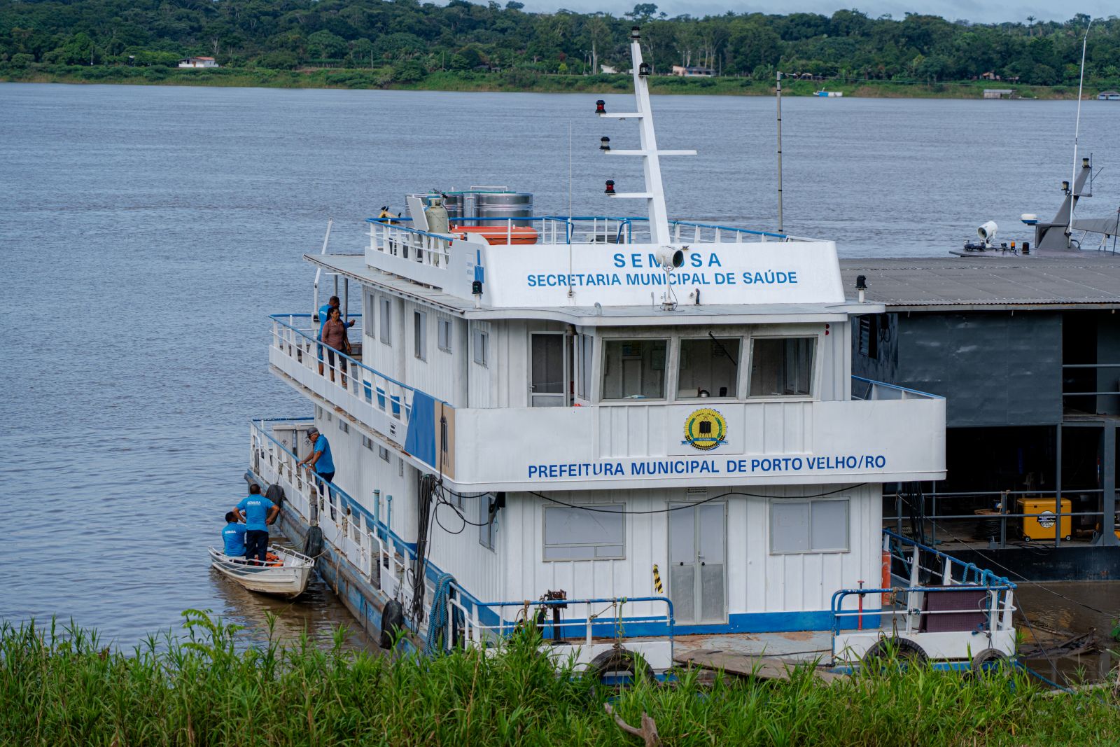 Barco Saúde também recebeu uma reforma completa