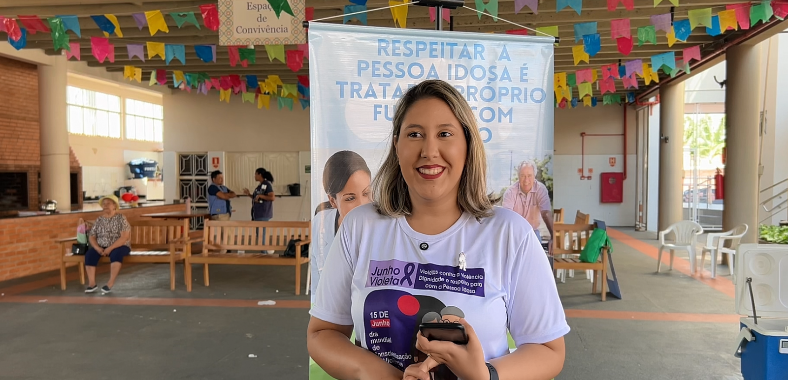 Stefany Paz, gerente da unidade, disse que a ação contou com cerca de 20 profissionais