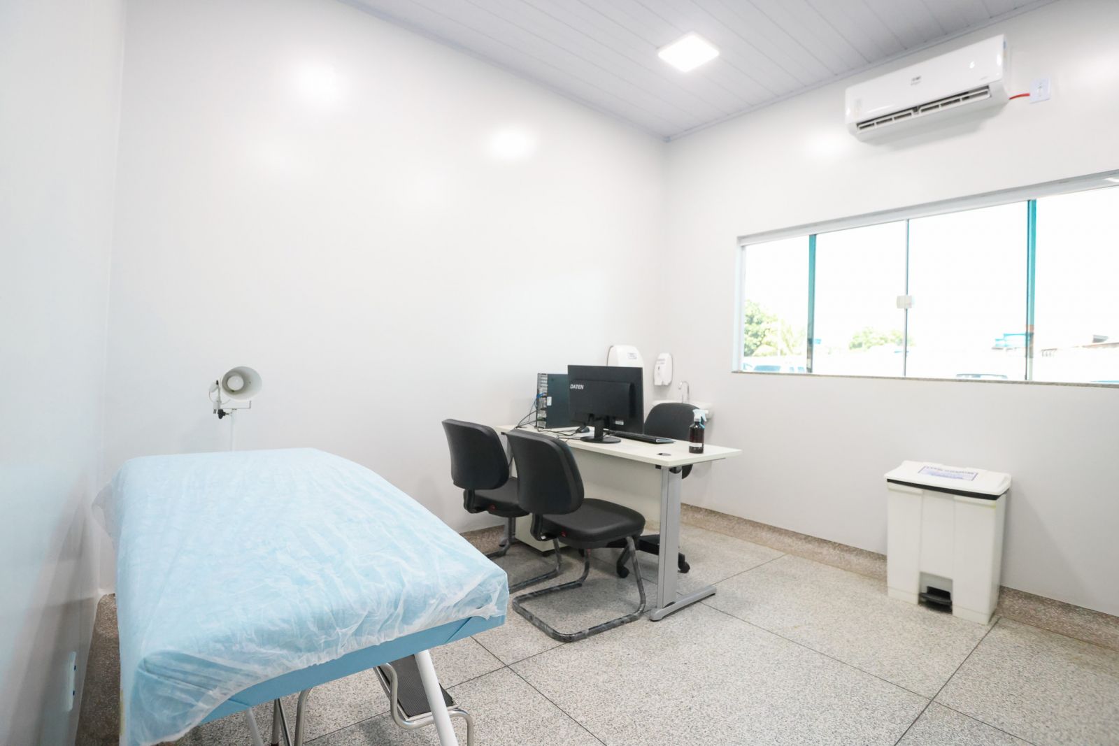 Unidade está preparada para receber a população