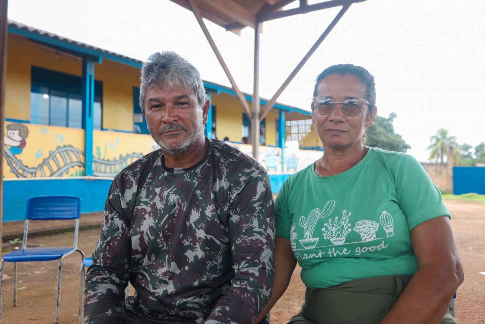 Casal de sitiantes Genesi Soares e Maximiliano Soares, fez questão de compartilhar a importância desse momento