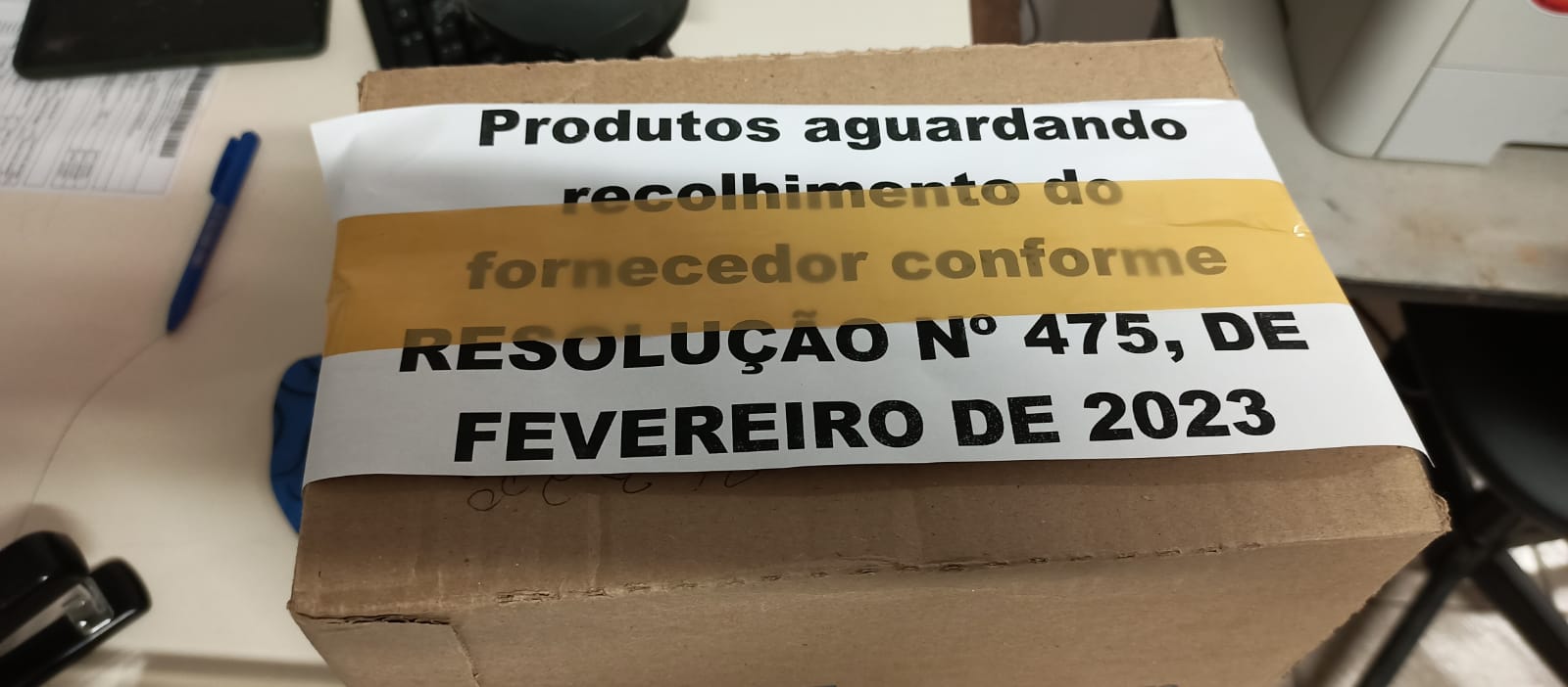 O estabelecimento fica como fiel depositário enquanto a norma estiver em vigor