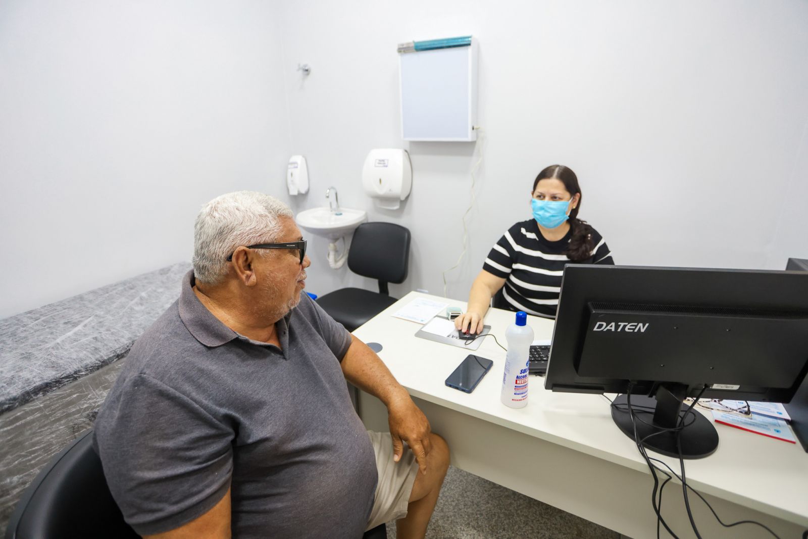Para Vital Holanda a nova unidade é um verdadeiro presente para a comunidade.