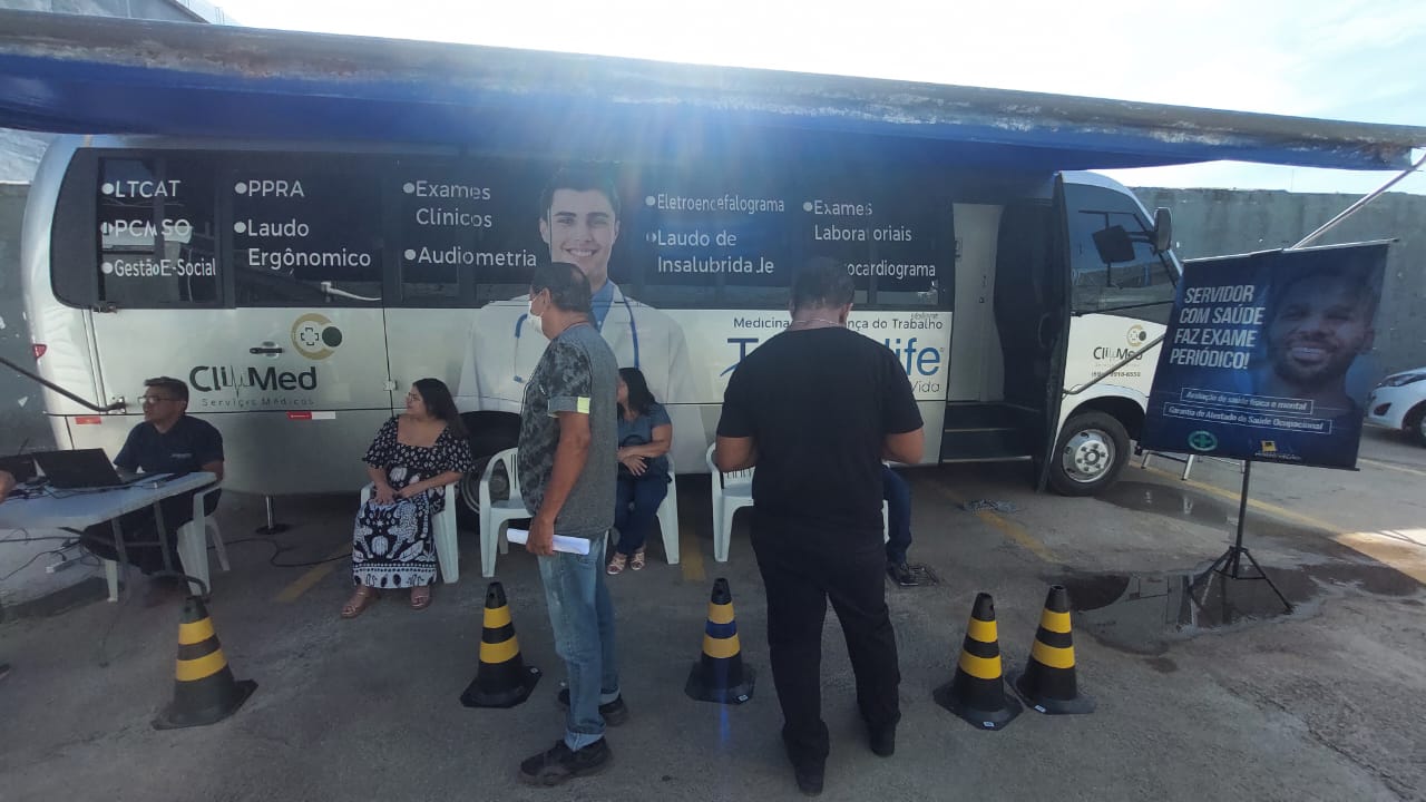 Semusa realiza exames periódicos para todos os servidores que atuam na sede da secretaria