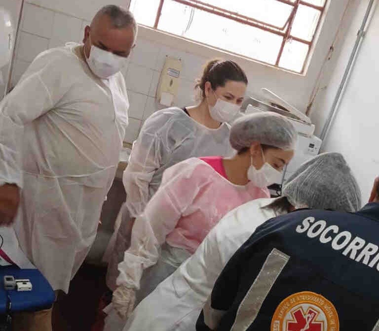  Equipe realizou todos os procedimentos necessários
