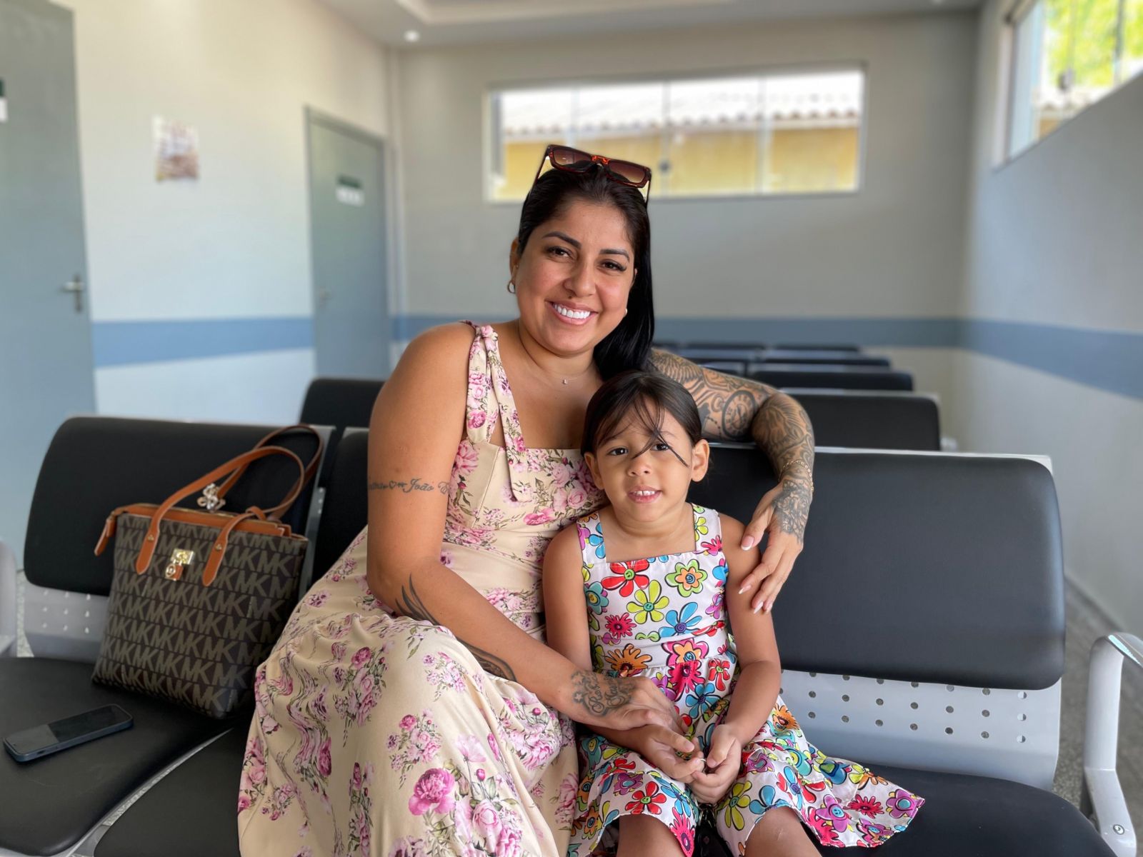 Janaína Batista foi uma das pacientes que buscou atendimento na unidade