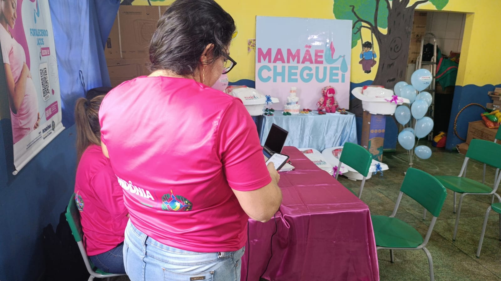 Mamãe Cheguei oferece acompanhamento e apoio material às gestantes em situação de vulnerabilidade social