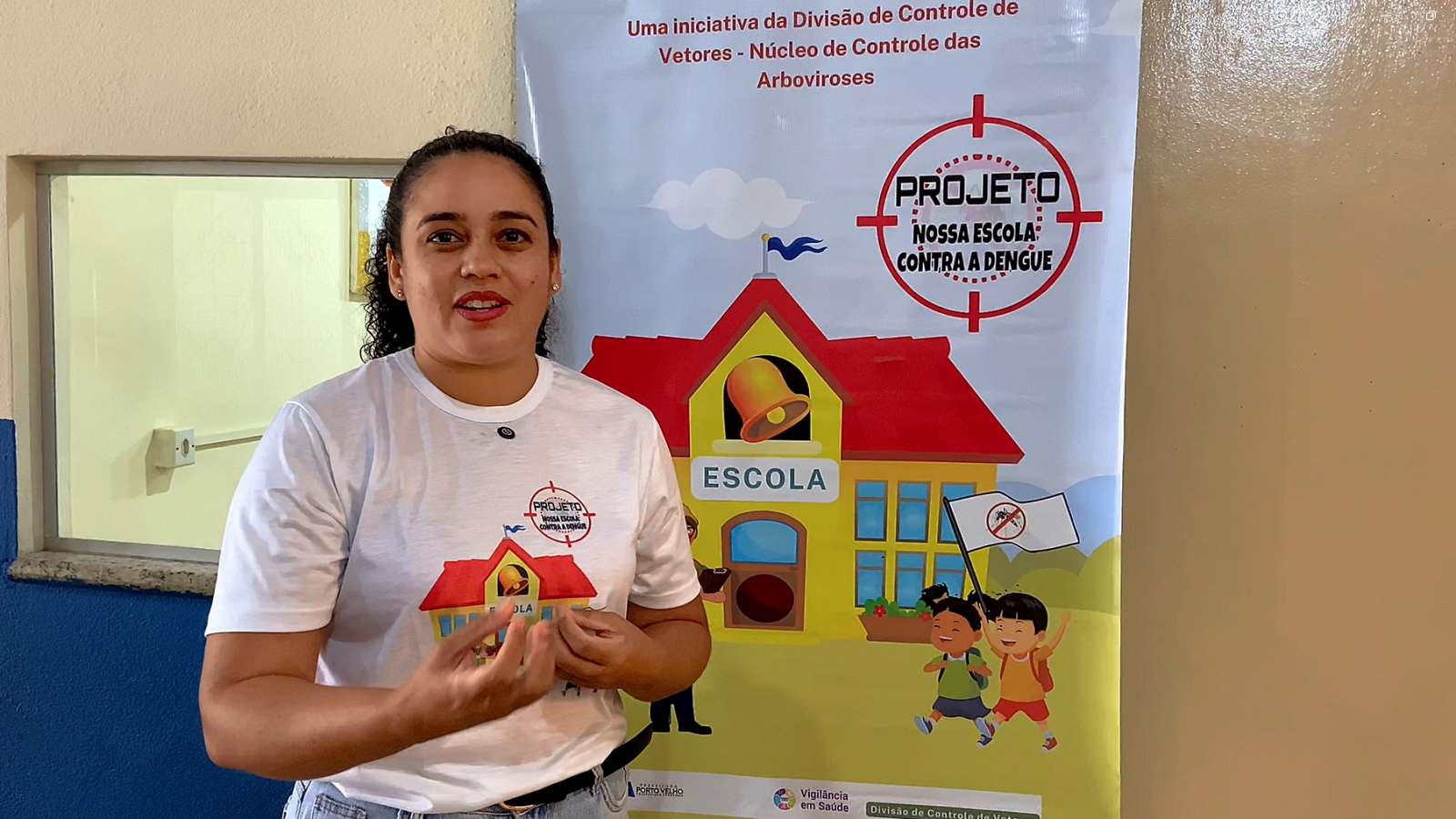 Segundo Jussara Nobre, o objetivo central é envolver toda a comunidade por meio das crianças