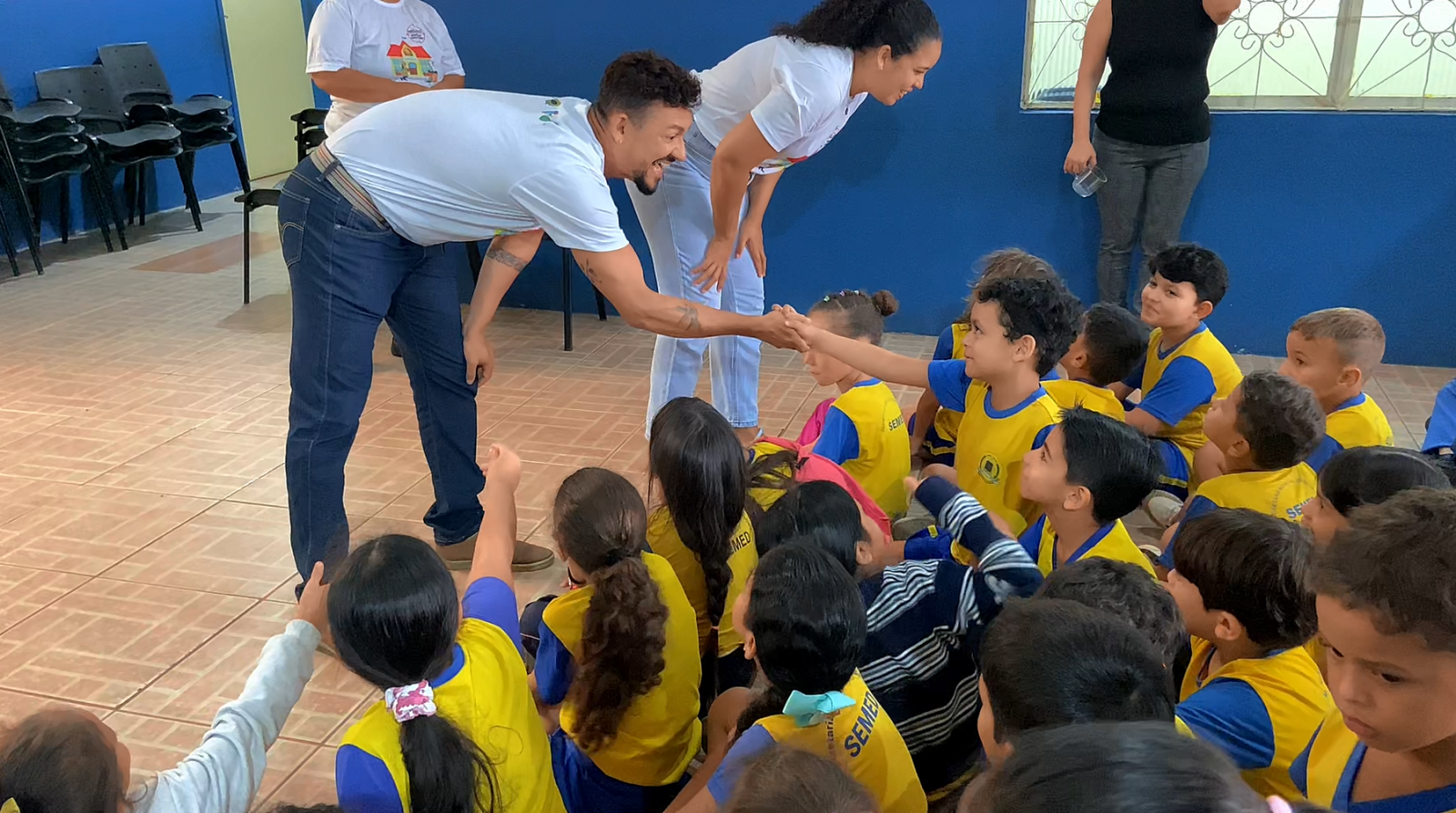 o projeto já alcançou quase 4 mil crianças com ações de educação em saúde